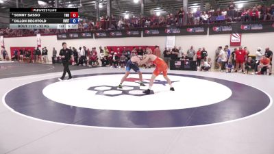 92 kg Semis - Sonny Sasso, Titan Mercury/ SERTC vs Dillon Bechtold, Buffalo Valley Regional Training Center