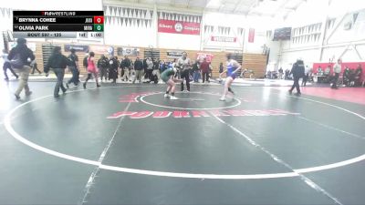 125 lbs Cons. Round 5 - Brynna Cohee, Justin-Siena vs Olivia Park, Miramonte