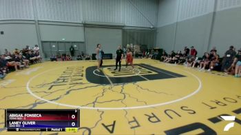 180 lbs Semis & 3rd Wb (16 Team) - Abigail Fonseca, Texas Red vs Laney Oliver, Ohio Red