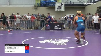 70 kg Round Of 64 - JAKOB BERGELAND, Minnesota Storm vs Alexander Carida, Husky Elite Wrestling Club