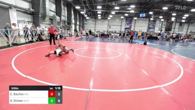 126 lbs Round Of 64 - Connor Bayliss, Indiana Outlaws White vs Brady Slicker, TS Wrestling Prep