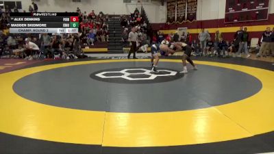 132 lbs Champ. Round 2 - Madden Skidmore, Edmond North vs Alex Denkins, Perrysburg