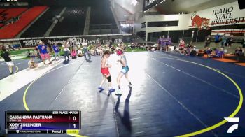 115 lbs Placement Matches (16 Team) - Cassandra Pastrana, Utah vs Xoey Zollinger, Idaho