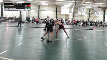 133 lbs Consi Of 8 #2 - Aiden GROGG, Bloomsburg vs Noah Michaels, Rider - UNATT
