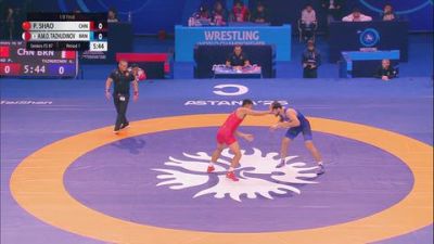 97 kg 1/8 Final - Pengfei Shao, China vs Akhmed Magomed O Tazhudinov, Bahrain