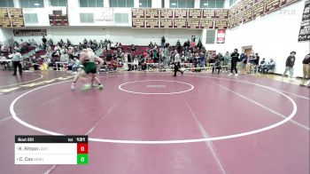 190 lbs Quarterfinal - Ruairi Ritson, Canton vs Connor Cox, Nashoba