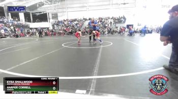 50 lbs Cons. Round 1 - Harper Correll, Kansas vs Kyra Smallwood, South Central Punisher