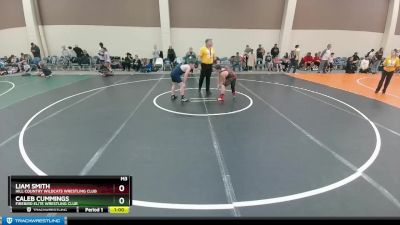 135 lbs Round 2 - Caleb Cummings, Firebird Elite Wrestling Club vs Liam Smith, Hill Country Wildcats Wrestling Club