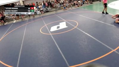 87-94 lbs Cons. Round 2 - Kyler Roeder, Mercer County vs Jaxton Trumpy, TJ Trained Wrestling