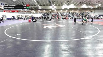 157 lbs Champ. Round 2 - Whit Nichols, William Woods University vs Diego Escalante, St. Thomas University