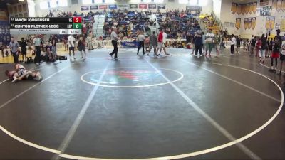 138 lbs 1st Place Match - Clinton Plotner-Legg, LHP vs Jaxon Jorgensen, Victory Elite