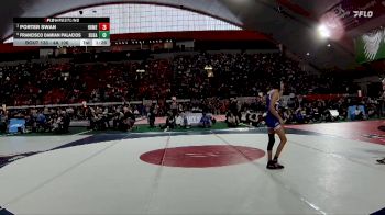 4A 106 lbs Quarterfinal - Porter Swan, Homedale vs Francisco Damian Palacios, Sugar-Salem