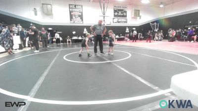 46-55 lbs Rr Rnd 4 - Theodore Mosby, Wyandotte Youth Wrestling vs Oliver Tipton, Wyandotte Youth Wrestling