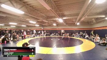 81 lbs Round 3 (4 Team) - Kwin Hunt, Shootbox vs Paxon Massey, Uintah