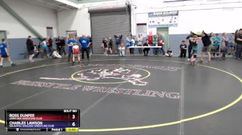 83 lbs 3rd Place Match - Ross Dunfee, Lions Den Wrestling Club vs Charles Lawson, Soldotna Whalers Wrestling Club