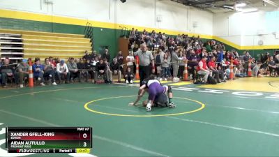 126 lbs Cons. Round 3 - Aidan Autullo, Fremont Ross vs Xander Gfell-King, Edison