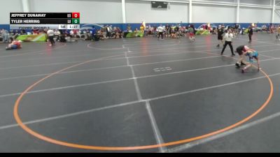 126 lbs Champ. Round 3 - Jeffrey Dunaway, ISI Wreslting Club vs Tyler Herring, Level Up