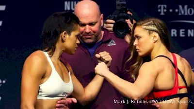 Ronda Rousey, Amanda Nunes Come Face to Face at UFC 207 Weigh-Ins