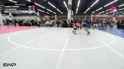 135 lbs Quarterfinal - Marisa Iturrino, Carrollton Thunder Wrestling vs Lily Mendoza, NB Elite Wrestling Club