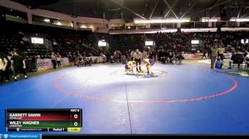 157 lbs Cons. Round 3 - Wiley Wagner, Lewiston vs Garrett Sawin, Puyallup