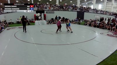 235 lbs Brenda Banks, Pennsylvania Blue vs Deionna Borders, Ohio Gray