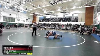 144 lbs Champ. Round 1 - Kenji Ineno, Santa Monica vs Isaac Ghaffari, Camarillo