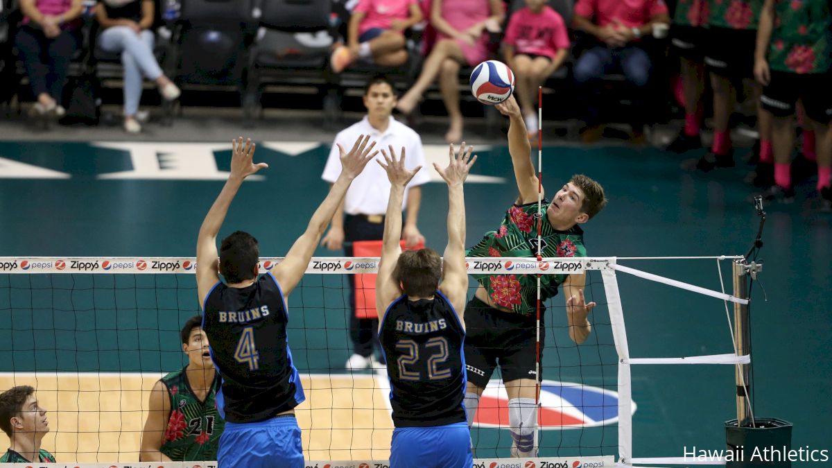 Long Beach Versus Hawaii Highlights Top Men's NCAA Matches