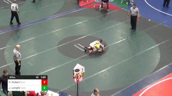 82 lbs Quarterfinal - Cole Hubert, Saucon Vly vs Joseph Longhi, Mount Pleasant