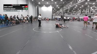 132 lbs Round 3 (6 Team) - Bronson Begley, Dayton Bandits vs Greg Ladden, Team Tugman WC