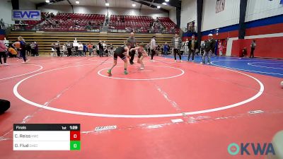 85 lbs Final - Carsten Reiss, Keystone Wrestling Club vs Derreck Flud, Checotah Matcats