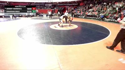 3A 285 lbs Champ. Round 1 - Jeremy Marshall, Evanston (Twp.) vs Jonathan Rulo, Belleville (East)