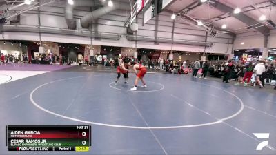 190 lbs 3rd Place Match - Cesar Ramos Jr, El Paso Enforcers Wrestling Club vs Aiden Garcia, MGT Wrestling