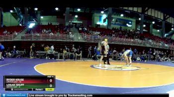 150 lbs Round 5 (6 Team) - Ryder Kruse, Lincoln East vs Logan Shuff, Gretna East