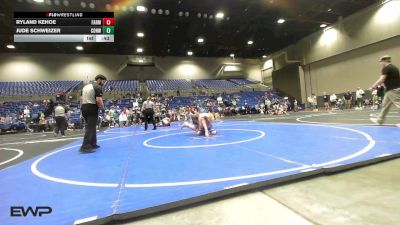 85-93 lbs Consi Of 4 - Ryland Kehoe, Farmington vs Jude Schweizer, Conway Wrestling