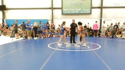 56 lbs Rr Rnd 5 - Samiyah Rahming, MGW Death By Chocolate - W vs Celine Frank, Michigan Wrestling Academy - W