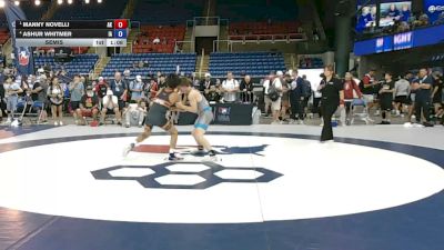 113 lbs Semis - Manny Novelli, Alaska vs Ashur Whitmer, Iowa