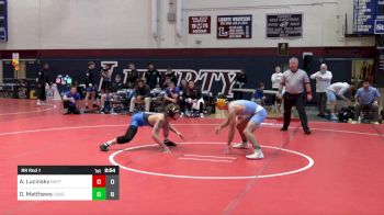 141 lbs Rr Rnd 1 - Andy Lucinsky, Buffalo vs Devin Matthews, Long Island University