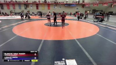 155 lbs Quarterfinal - Loralei Smith, Indiana Tech vs Blanche `Nina` Makem, Augsburg University