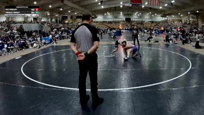 157 lbs Placement (4 Team) - Findley Smout, Christian Brothers High School vs Jax Crolley, Father Ryan High School