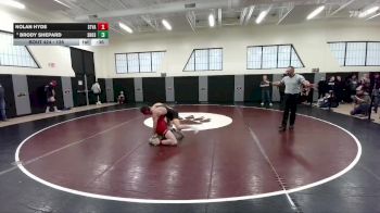 126 lbs Cons. Round 4 - Nolan Hyde, Star Valley vs Brody Shepard, Shoshoni