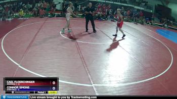 120 lbs Quarters & Wb (16 Team) - Cael Floerchinger, Montana 1 vs Connor Simons, Utah Gold