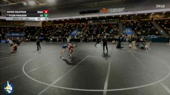 138 lbs Champ. Round 1 - Tyler Paulson, La Crosse Aquinas vs Hayes Halstead, DeKalb