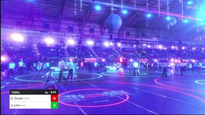 109 lbs Round Of 16 - Gionna Duran, Duran Elite vs Jasmin Lim, Black Flag Wr Ac