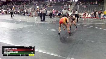 106 lbs 7th Place Match - Keagan Grange, Team Utah vs Jocelyn Prado, Team Nebraska