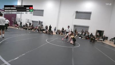 130 lbs Round 2 (6 Team) - Joseph Heigel, Cordoba Trained vs Brayden Kratz, Terps Xtreme
