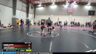 75 lbs Quarterfinal - Jaxon Lewis, Stronghold vs Vann Blakely, River Rats Wrestling Club