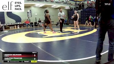 235 lbs. Champ. Round 2 - Saquiyah Francois, Marshfield vs Addison Neumann, Eureka