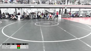 120A lbs Final - Carter Nogle, Headhunters Wc vs Leo Deluca, Blair Academy