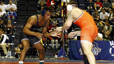 174 lbs Final - Mark Hall, Penn State vs Kyle Crutchmer, Oklahoma State