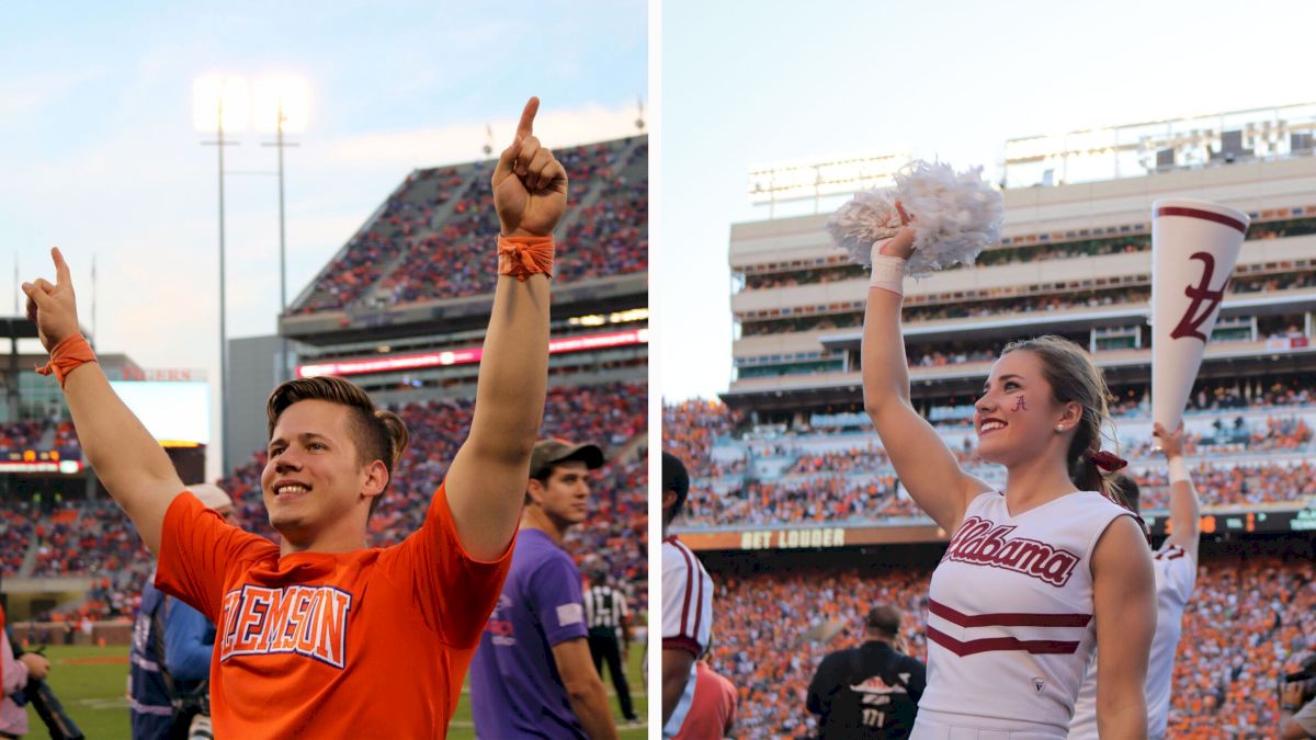 Clemson And Alabama Cheerleaders Are Tampa Bound